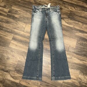 Vintage Gap Long And Lean Stretch Medium Wash Denim Jeans Women's Size 6 Regular